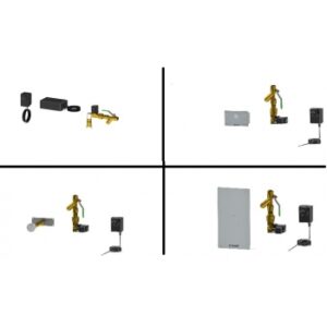 ENWARE URINAL FLUSHING RANGE.